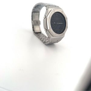 New Casio G-SHOCK GA-2100 Casioak Stainless Steel Custom AP Royal Oak Matte